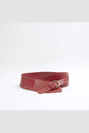 River Island Womens Studded Wide Belt