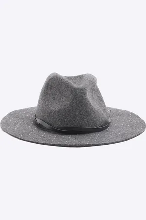 River Island Womens Diamante Fedora Hat