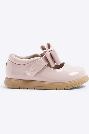 River Island Mini Girls Patent Bow Mary Jane Shoes