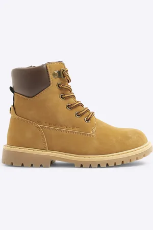 River Island Boys Nubuck Worker Boot
