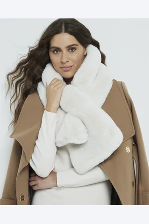 River Island Womens Faux Fur Scarf
