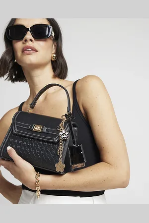 River Island Womens Embossed Mini Top Handle Cross Body Bag