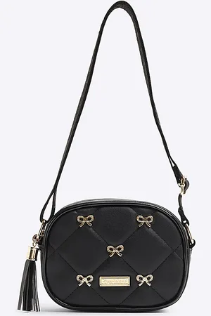 River Island Girls Bow Studded Cross Body Bag