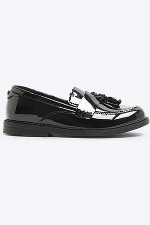 River Island Boys Patent Tassel Loafers