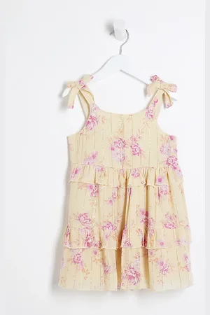 River Island Mini Girls Ditsy Floral Dress