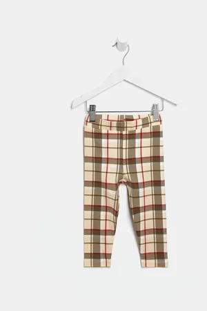 River Island Mini Girls Check Leggings