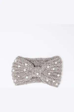 River Island Pearl Knitted Headband