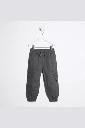River Island Mini Boys Zip Pocket Cargo Joggers