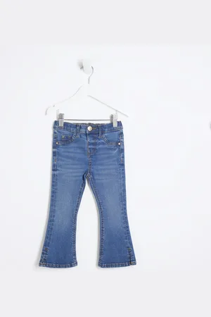 River Island Mini Girls Denim Flared Jeans