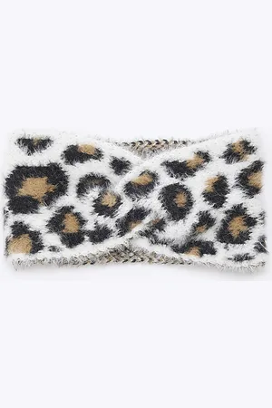 River Island Leopard Print Headband