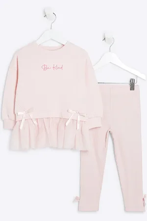 River Island Mini Girl Tulle Sweatshirt Set