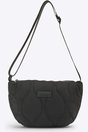 River Island Mens Quilted Luminis Cross Body Bag