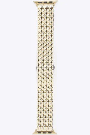 River Island Mens Chain Apple Watch Strap