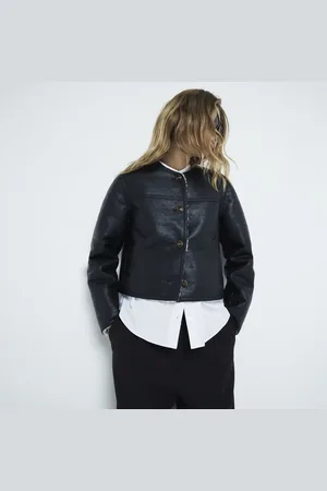 River Island Womens Faux Leather Trophy Jacket