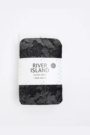 River Island Girls Lace Tights