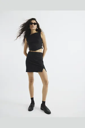 River Island Womens Stripe Mini Skirt