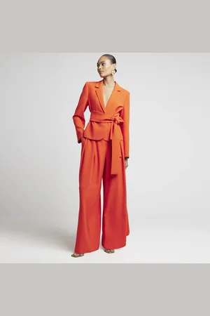 River Island Womens Belted Wrap Blazer