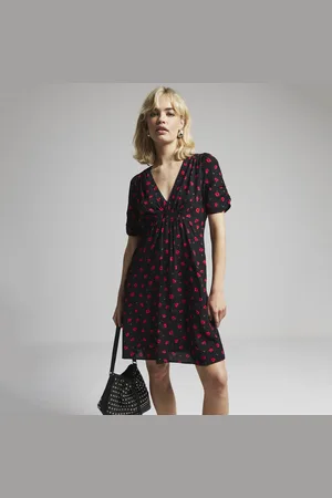 River Island Womens Floral Skater Mini Dress