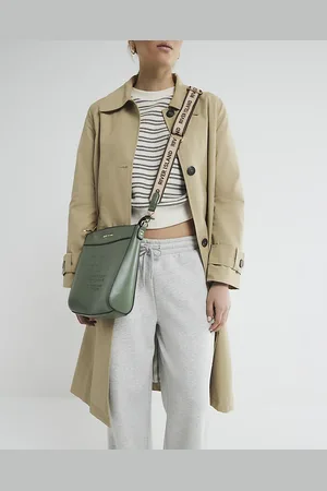 River Island Womens Faux Leather Embossed Cross Body Bag