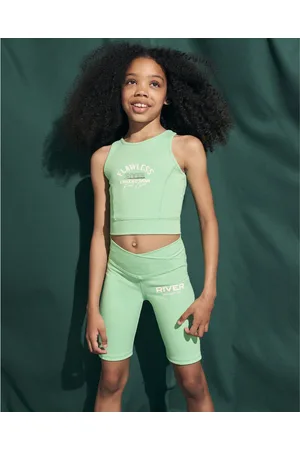 River Island Girls Ri Active Graphic Tank Set