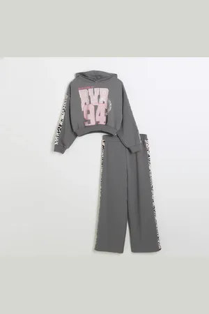 River Island Girls Ri Active Taped Sweatshirt Set