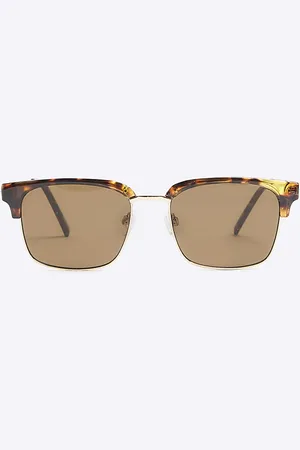 River Island Mens Tortoise Gold Sunglasses