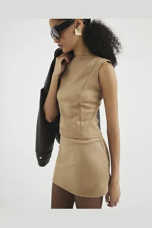 River Island Womens Suedette Mini Skirt