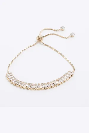 River Island Womens Cubic Zirconia Bracelet