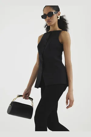 River Island Womens Square Neck Strappy Waistcoat