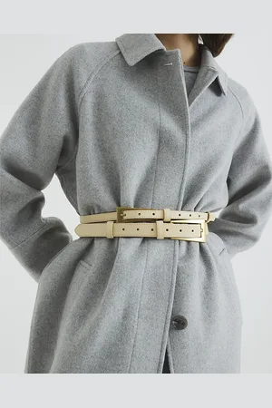 River Island Womens Faux Leather Double Buckle Belt