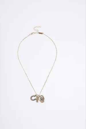 River Island Mens Horseshoe Necklace