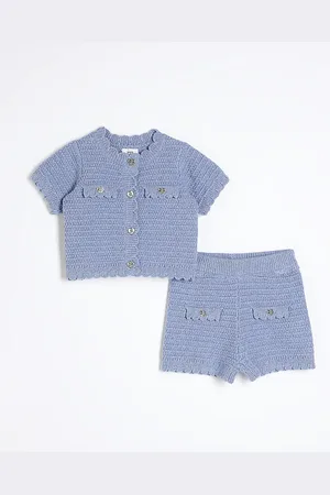 River Island Baby Girls Short Sleeve Cardigan Set