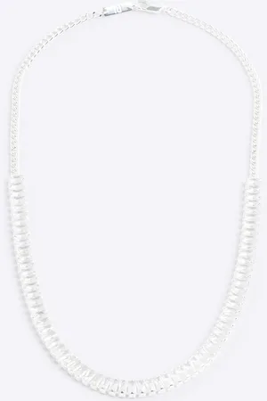 River Island Mens Colour Textured Necklace
