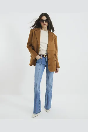 River Island Womens Denim Bootcut Mid Rise Jeans