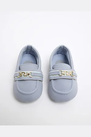 River Island Baby Boys Faux Leather Ri Loafers