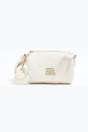River Island Girls Weave Cross Body Bag