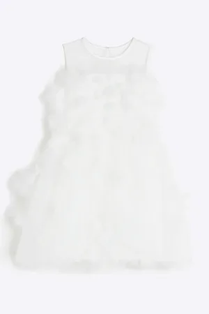 River Island Girls Rose Embellished Prom Dress