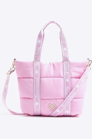 River Island Girls Nylon Padded Shopper Bag