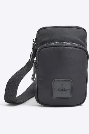 River Island Mens Nylon Mini Cross Body Bag