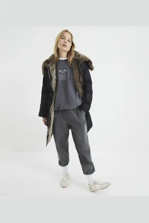 River Island Womens Premium Faux Fur Lined Jacket