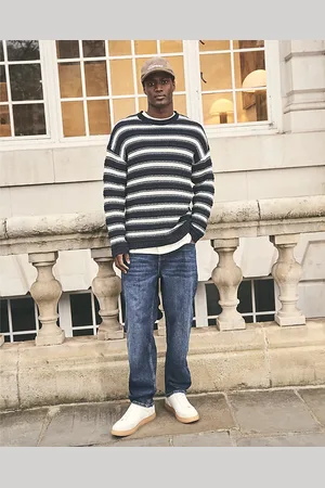 River Island Mens Demin Straight Leg Jeans