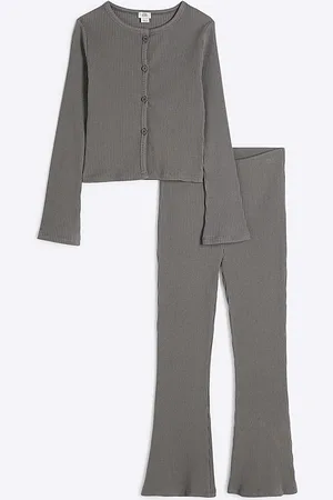 River Island Girls Long Sleeve Cardigan Set