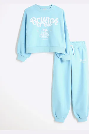 River Island Girls Brunch Club Sweat Set