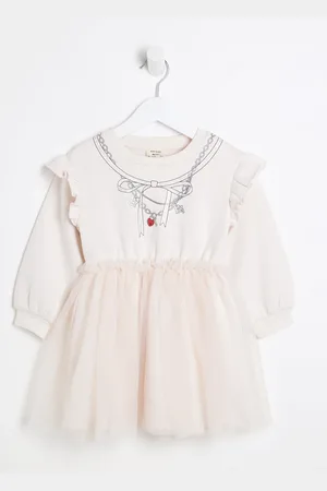 River Island Mini Girls Tutu Necklace Dress