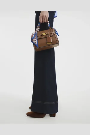 River Island Womens Scarf Mini Tote Cross Body Bag