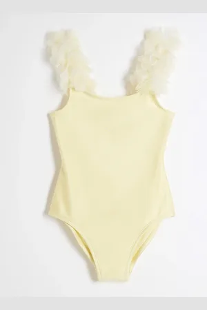 River Island Girls 3D Flower Swimsuit