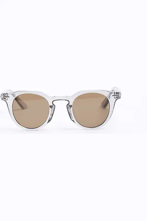 River Island Mens Round Sunglasses