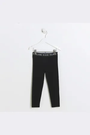 River Island Mini Girls Ri Waistband Leggings