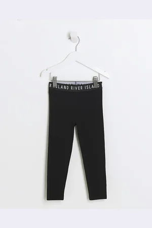 River Island Mini Girls Ri Waistband Leggings
