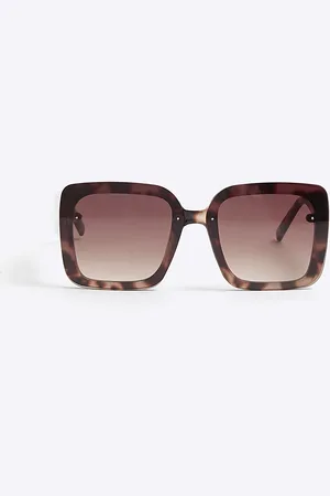 River Island Girls Tortoiseshell Oversized Sunglasses